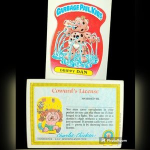 Drippy Dan Garbage Pail Kid